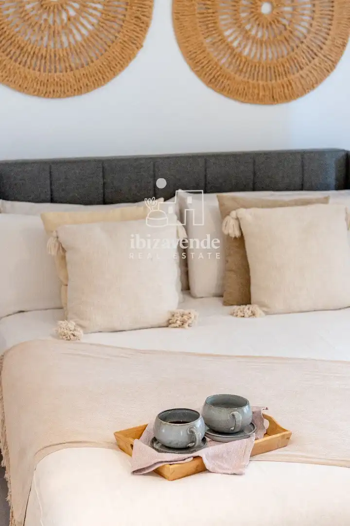 Bedroom of Flat for sale in Eivissa  with Air Conditioner, Heating and Terrace