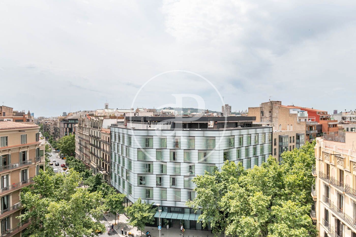Exterior view of Attic for sale in  Barcelona Capital  with Heating, Terrace and Balcony