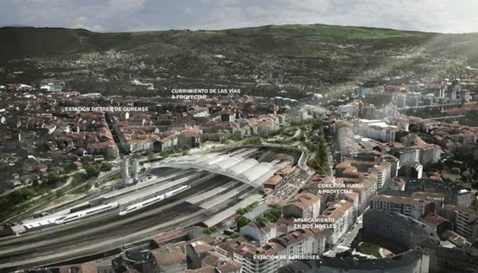 Foto 1 de Residencial en venda a Centro, Ourense