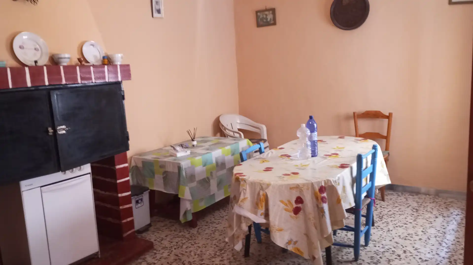 Menjador de Casa o xalet en venda en Baza amb Moblat
