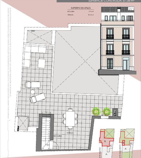 Photo 2 of Attic for sale in Meléndez Valdés, 5, Casco Antiguo, Badajoz Capital