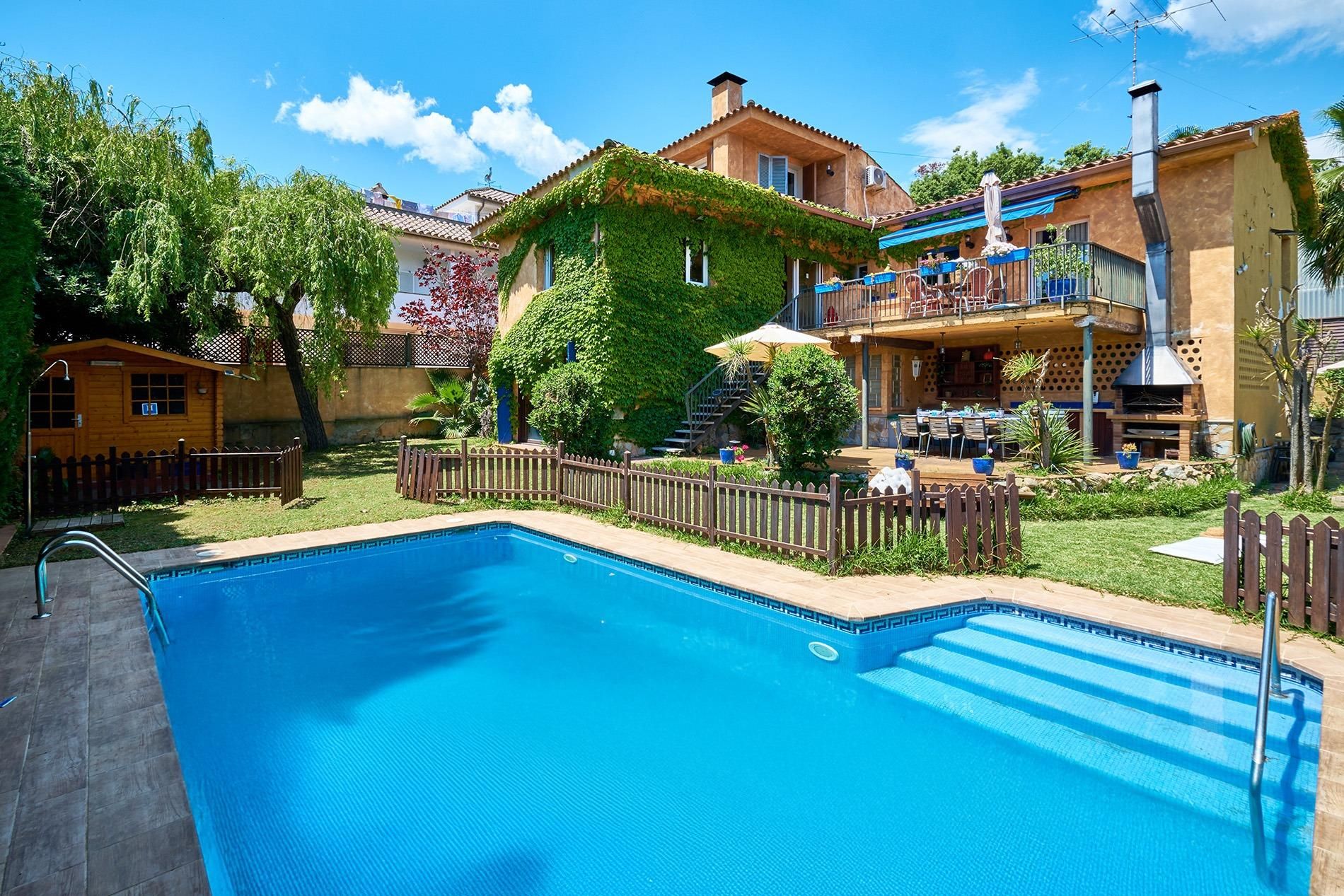 Jardí de Casa o xalet en venda en Cabrils amb Calefacció, Jardí privat i Terrassa