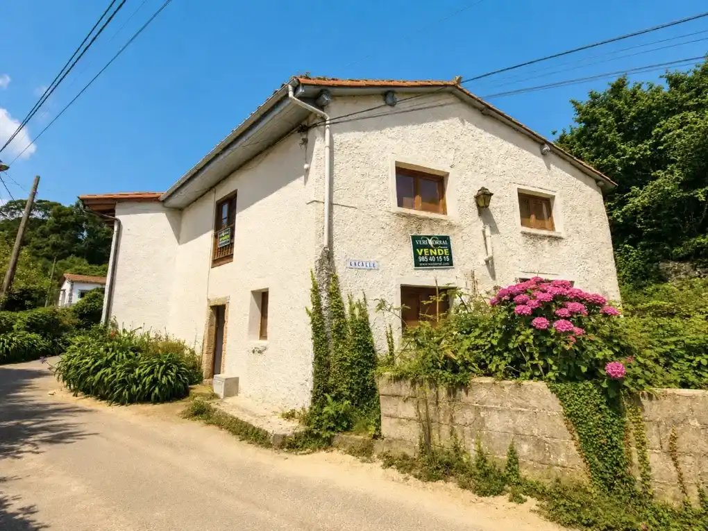 Exterior view of Houses for sale in Llanes  with Private garden