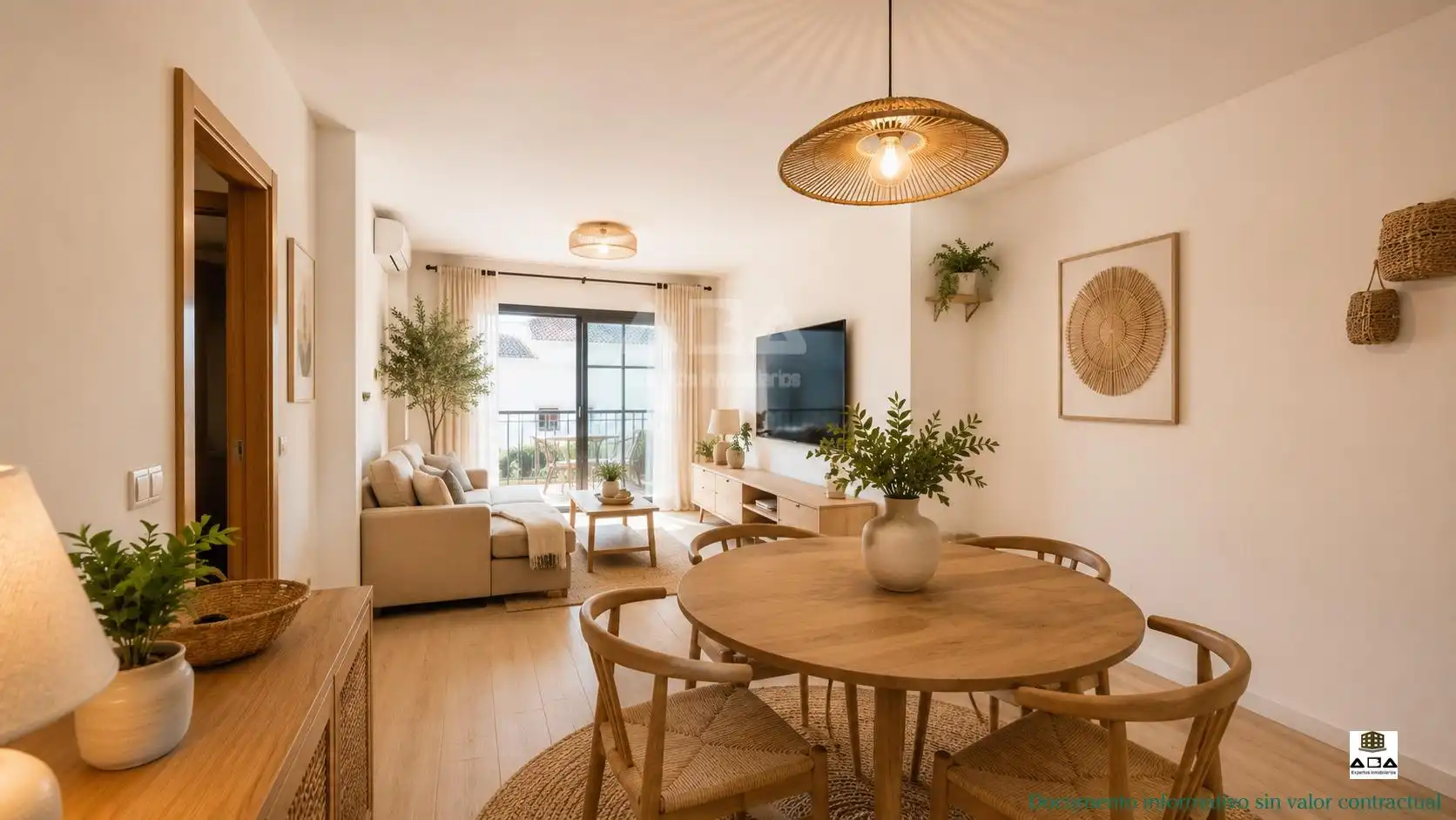 Sala de estar de Planta baja en venta en Alcalà de Xivert con Aire acondicionado, Calefacción y Jardín privado