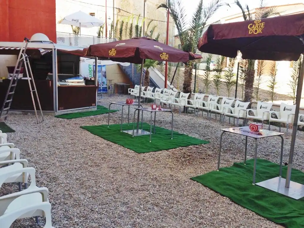 Terrasse von Gebäude zur Miete in Yunquera de Henares