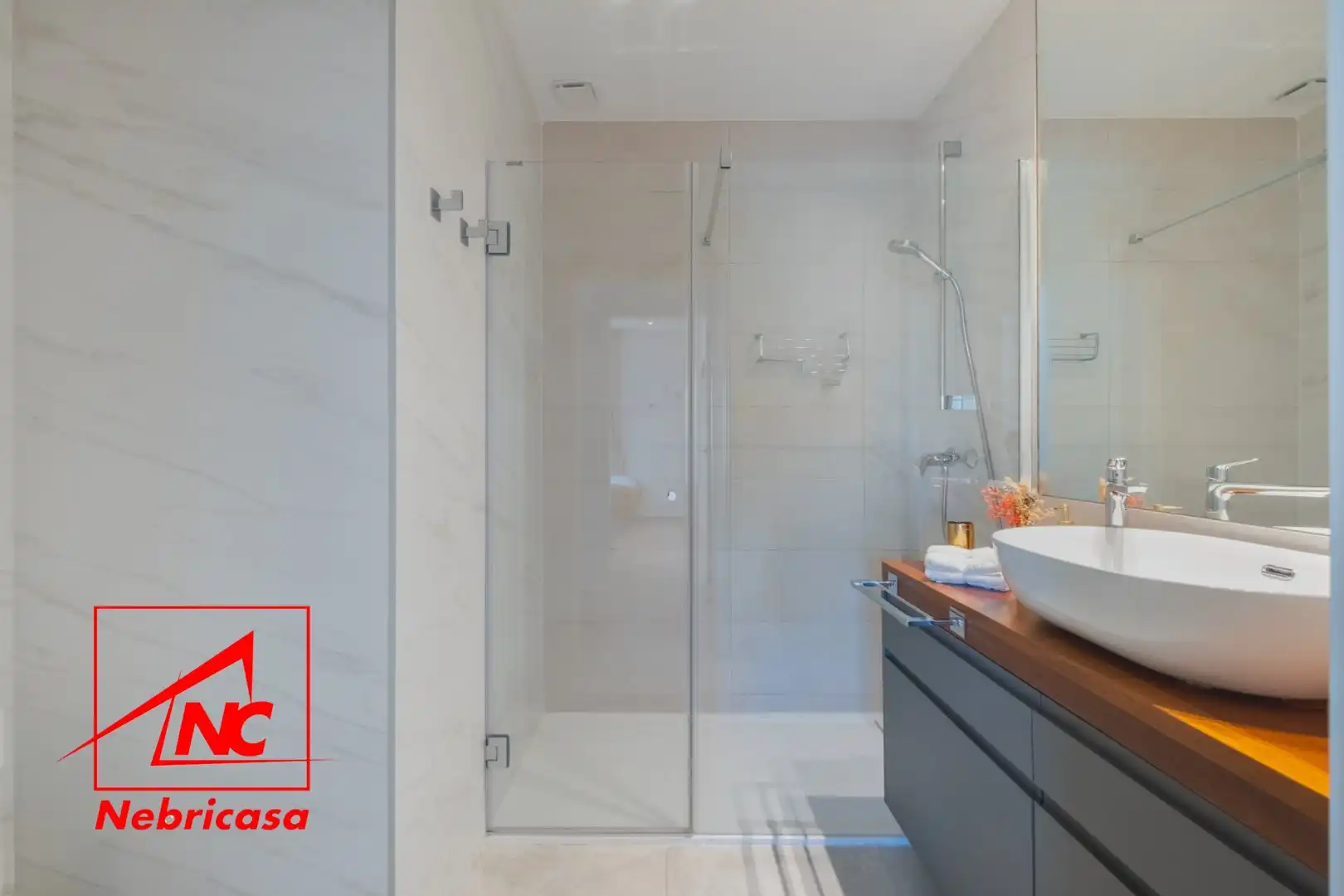 Bathroom of Flat for sale in Las Tres Piedras - Costa Ballena