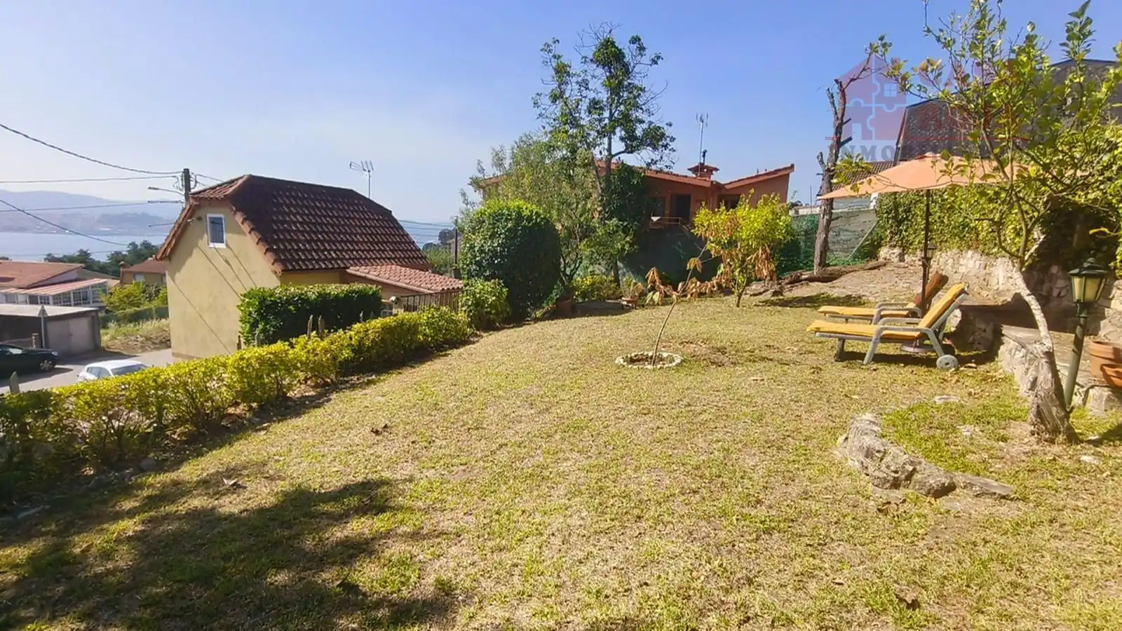 Garden of Houses for sale in Moaña  with Storage room and Furnished
