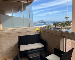 Terrassa de Apartament de lloguer en La Manga del Mar Menor amb Aire condicionat, Calefacció i Terrassa