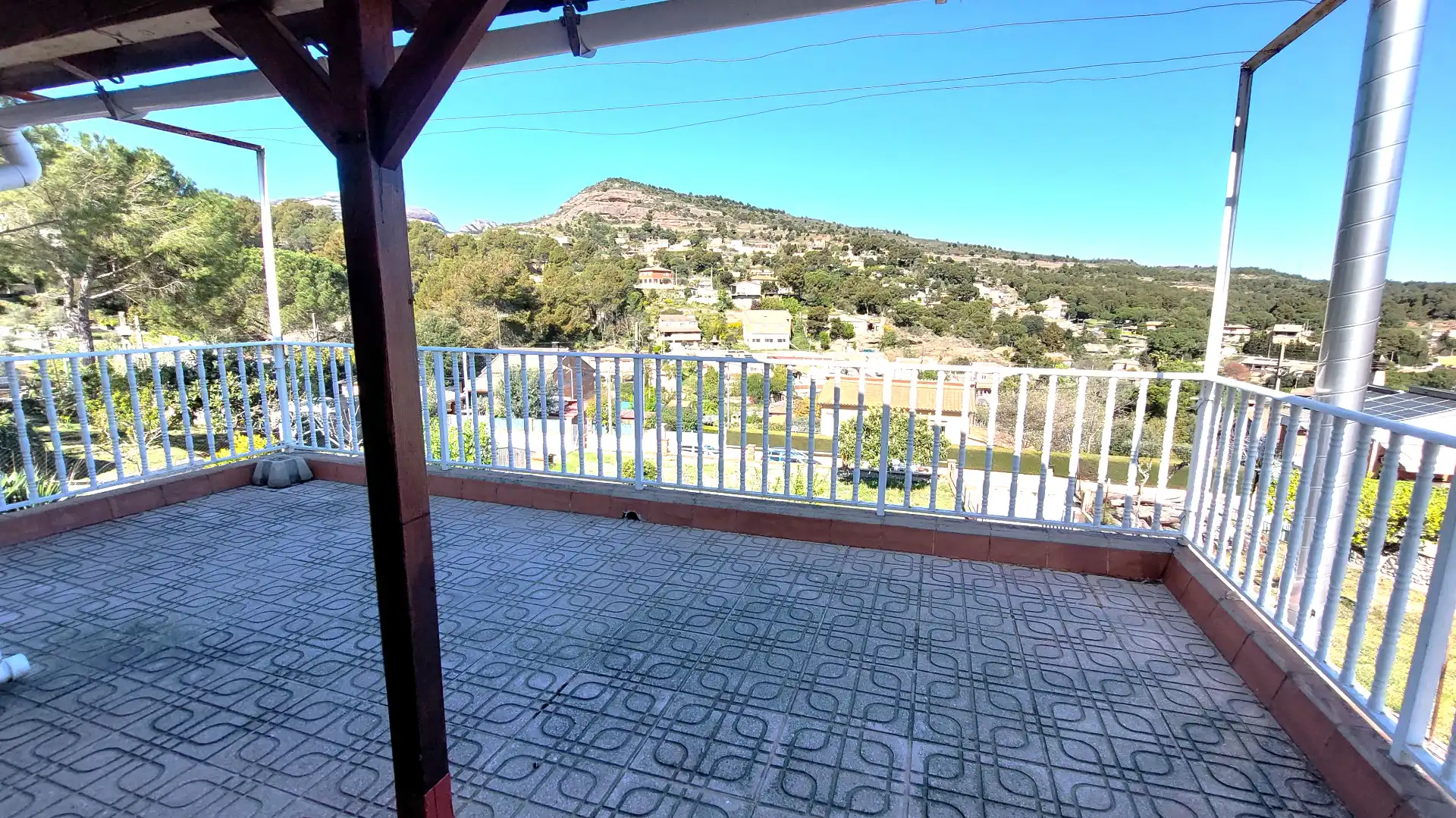 Terrassa de Casa o xalet en venda en Sant Llorenç Savall amb Calefacció, Jardí privat i Terrassa