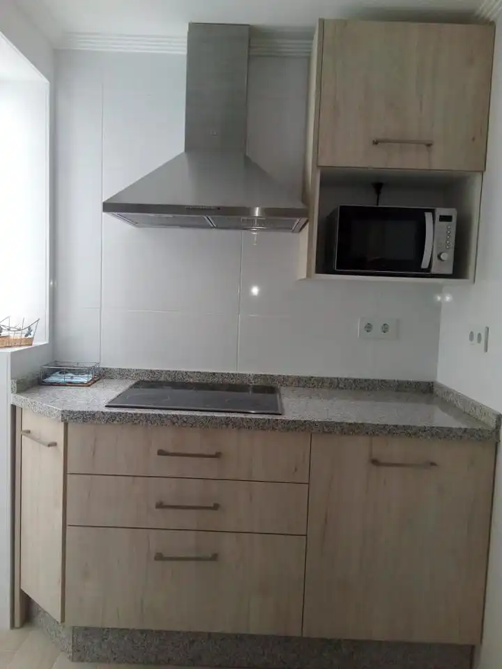 Kitchen of Flat for rent in Sevilla  with Air Conditioner and Furnished