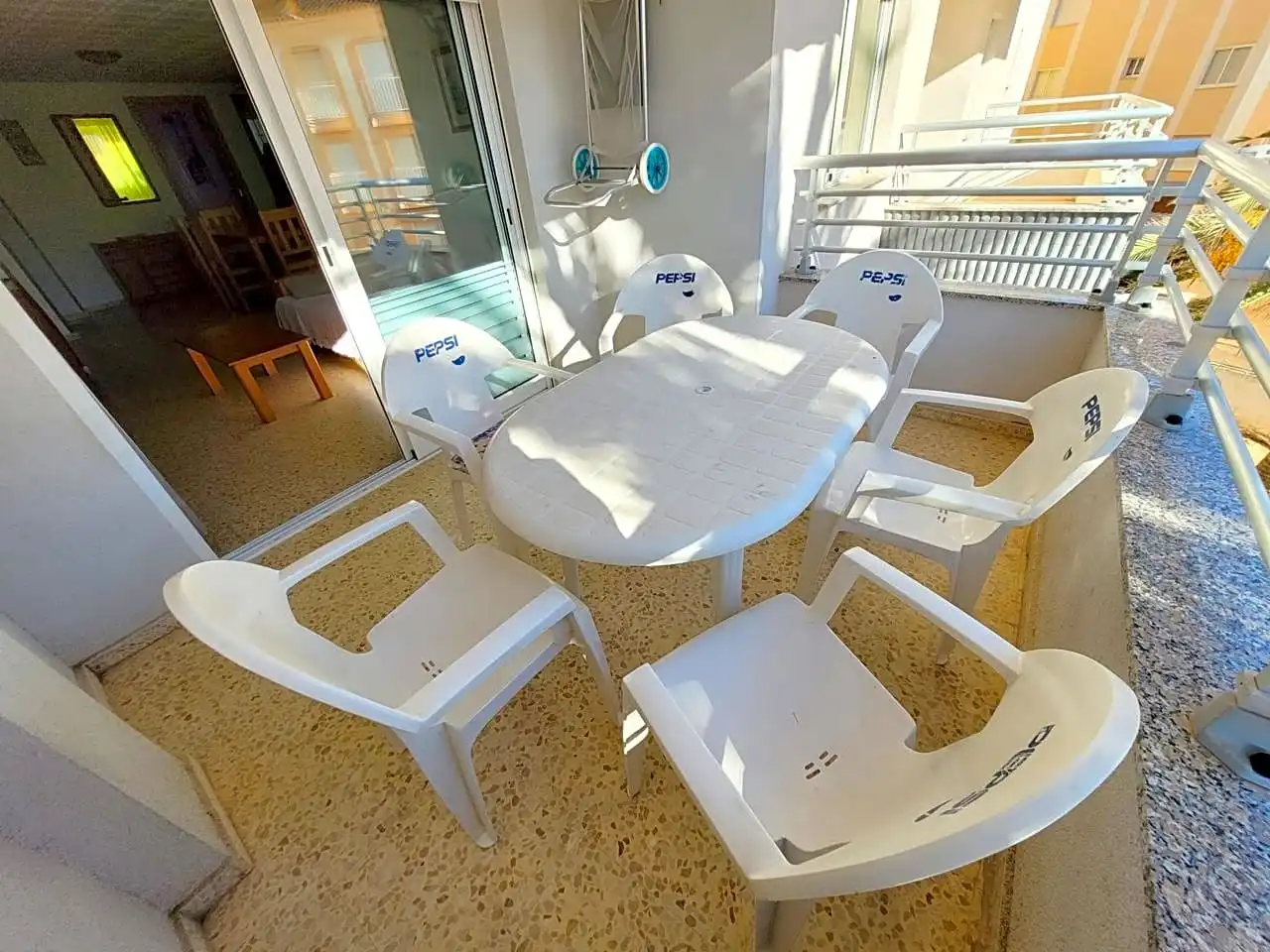 Terraza de Apartamento de alquiler en Miramar, Valencia