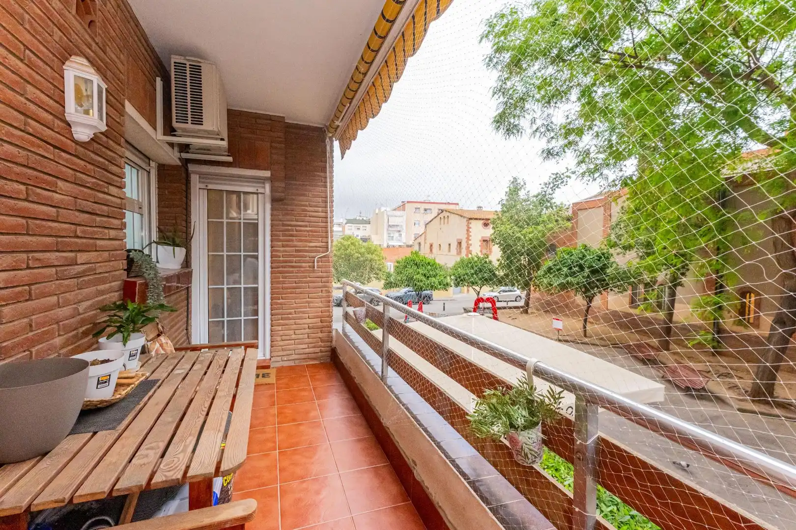 Balcony of Flat for sale in Gavà  with Air Conditioner, Heating and Parquet flooring