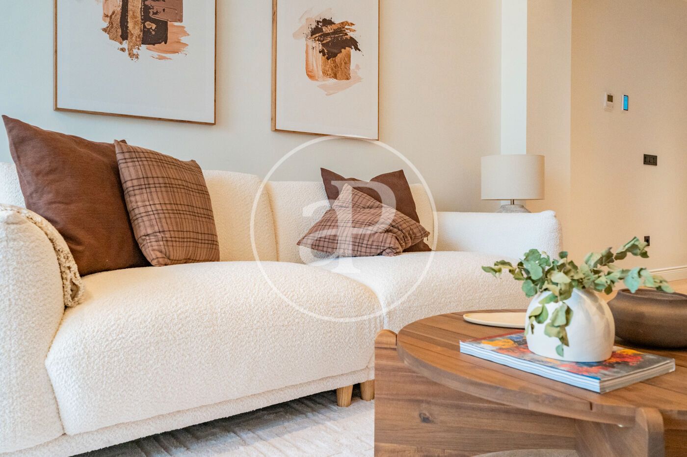 Living room of Flat for sale in  Madrid Capital  with Air Conditioner, Heating and Terrace