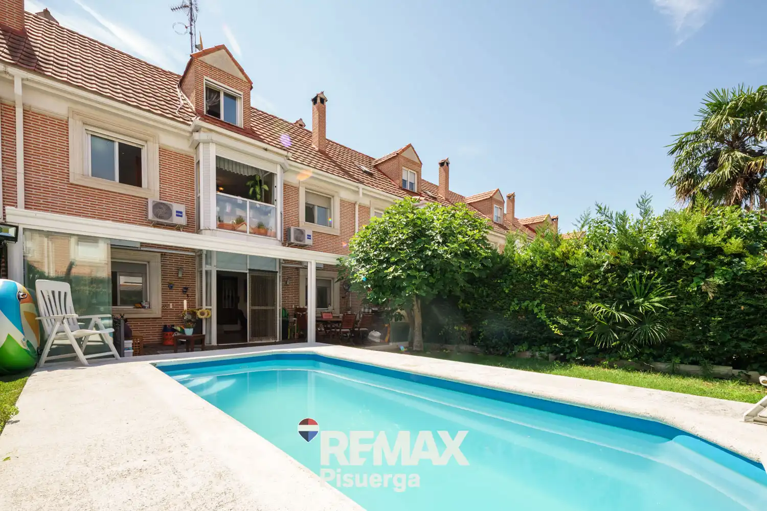 Vista exterior de Casa o chalet en venta en Arroyo de la Encomienda con Aire acondicionado, Calefacción y Jardín privado