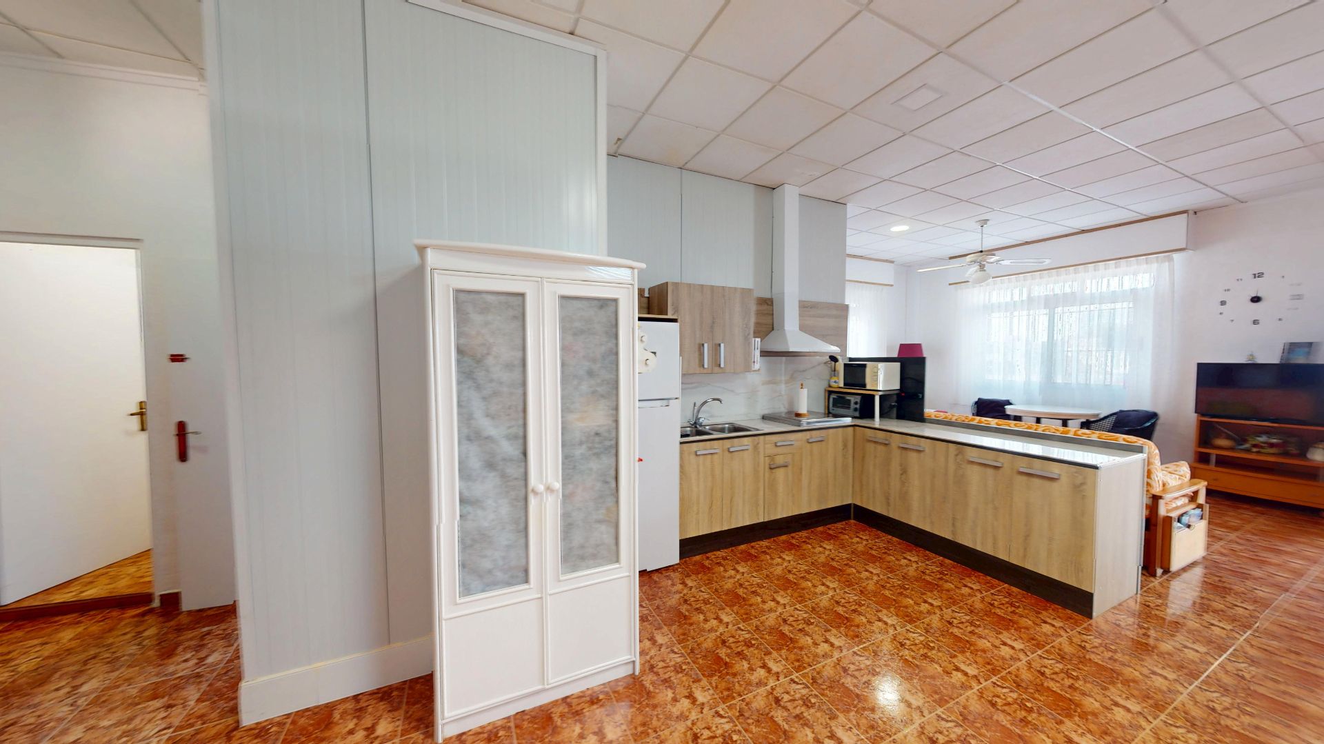 Kitchen of Flat for sale in Torrevieja  with Air Conditioner and Furnished