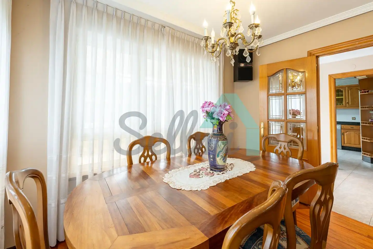 Comedor de Casa adosada en venta en El Franco  con Calefacción, Jardín privado y Parquet