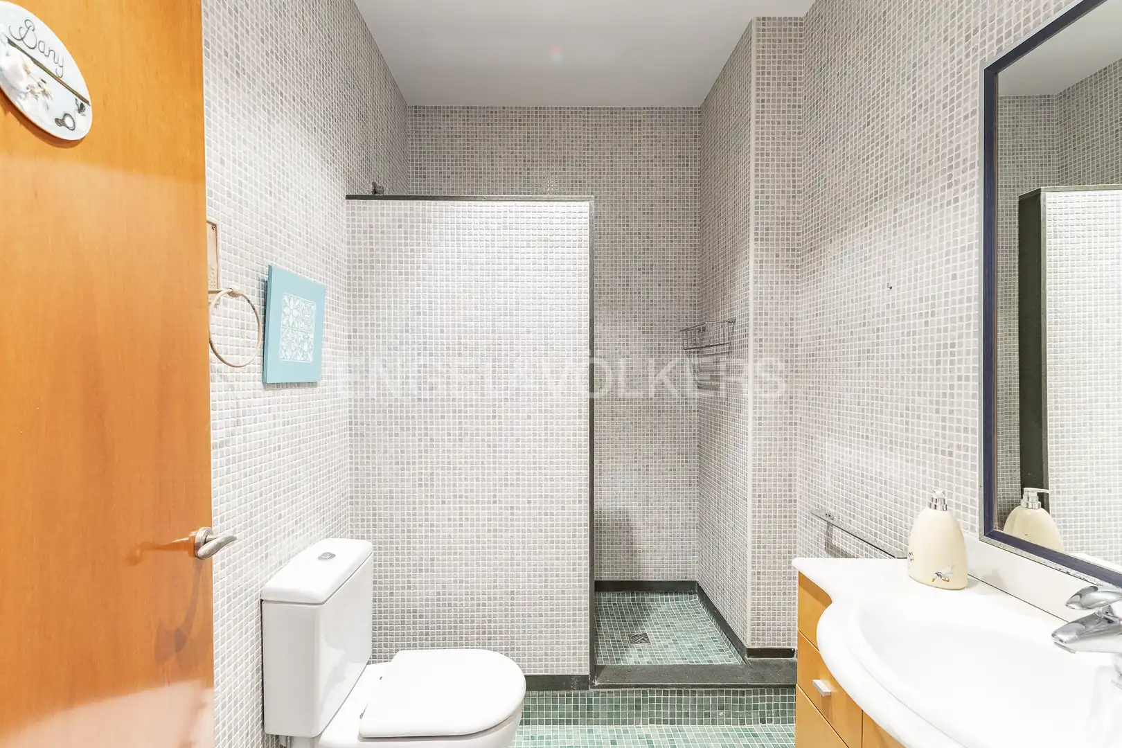 Bathroom of Flat for rent in Caldes d'Estrac  with Air Conditioner, Heating and Terrace