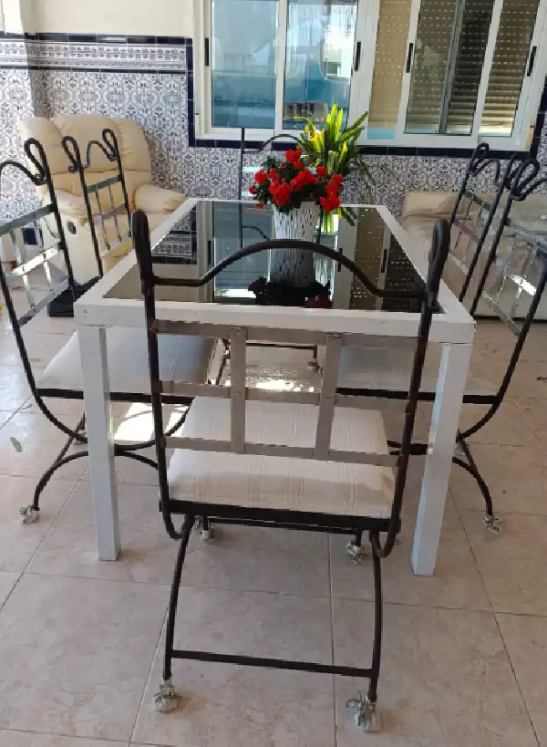 Dining room of Houses for sale in Elche / Elx  with Air Conditioner, Heating and Terrace
