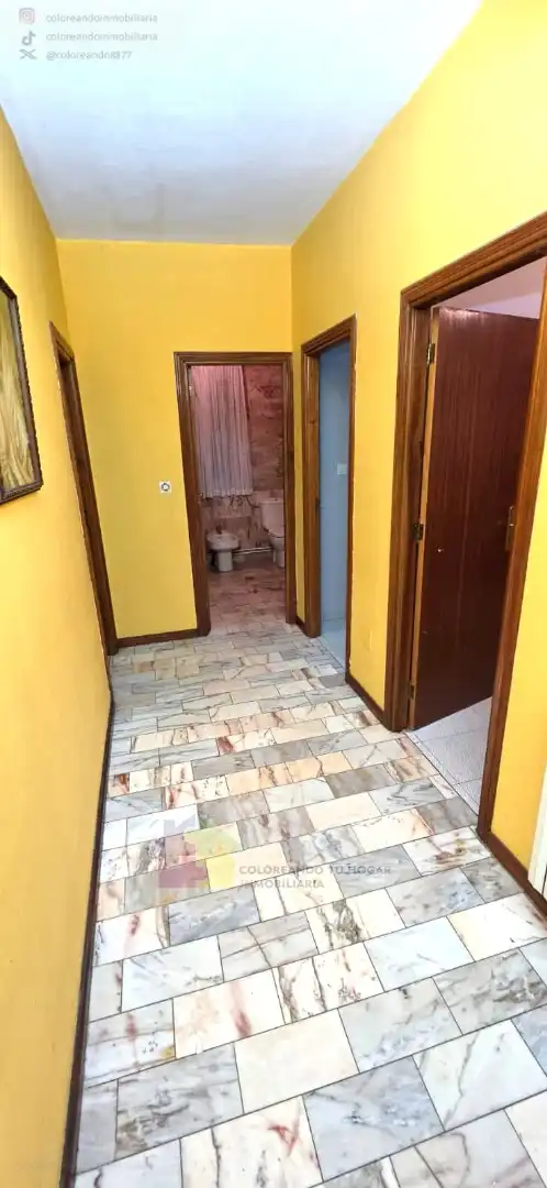 Bany de Pis de lloguer en Villadangos del Páramo amb Calefacció, Parquet i Moblat