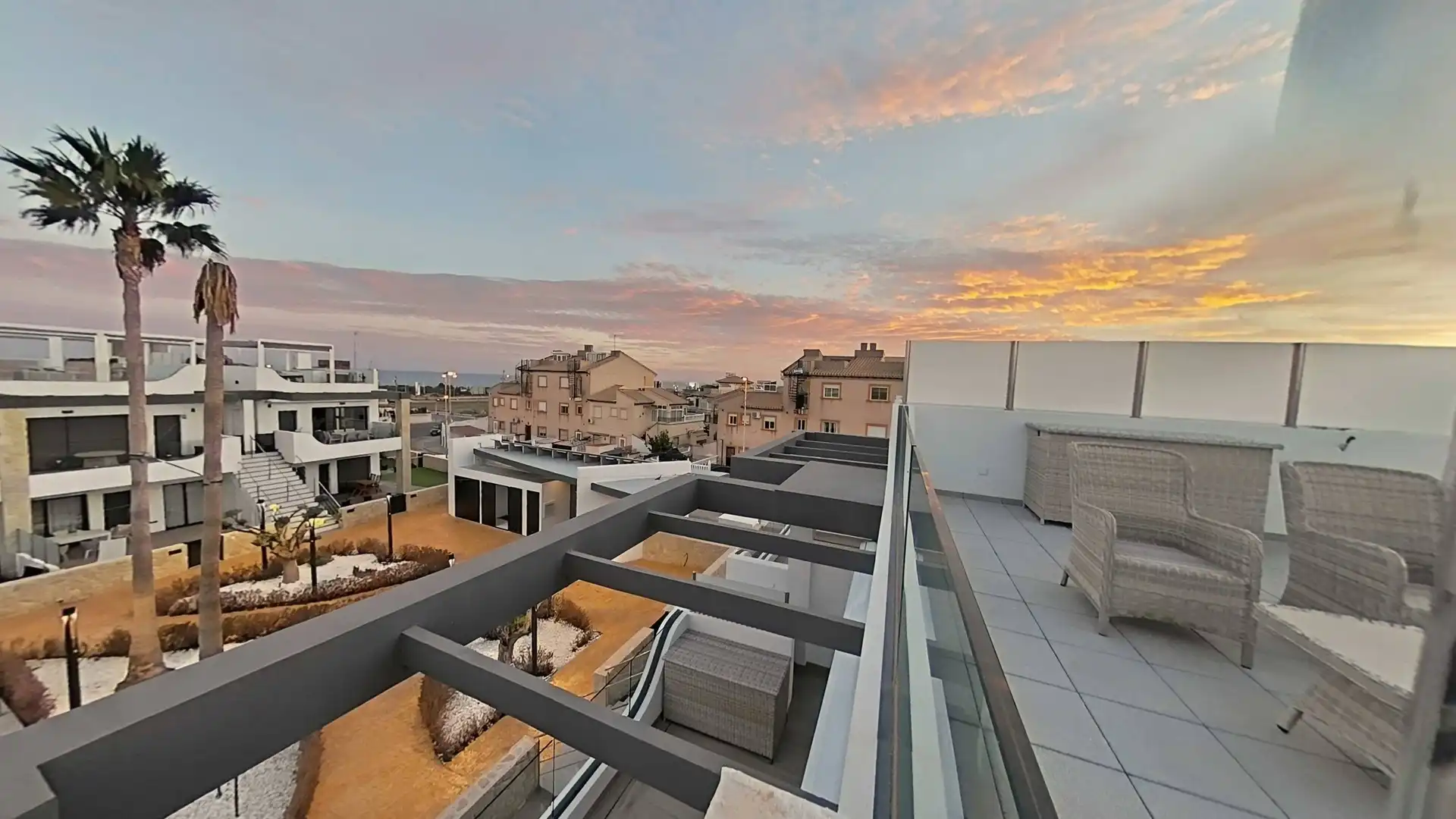 Terrasse von Dachboden zur Miete in Orihuela