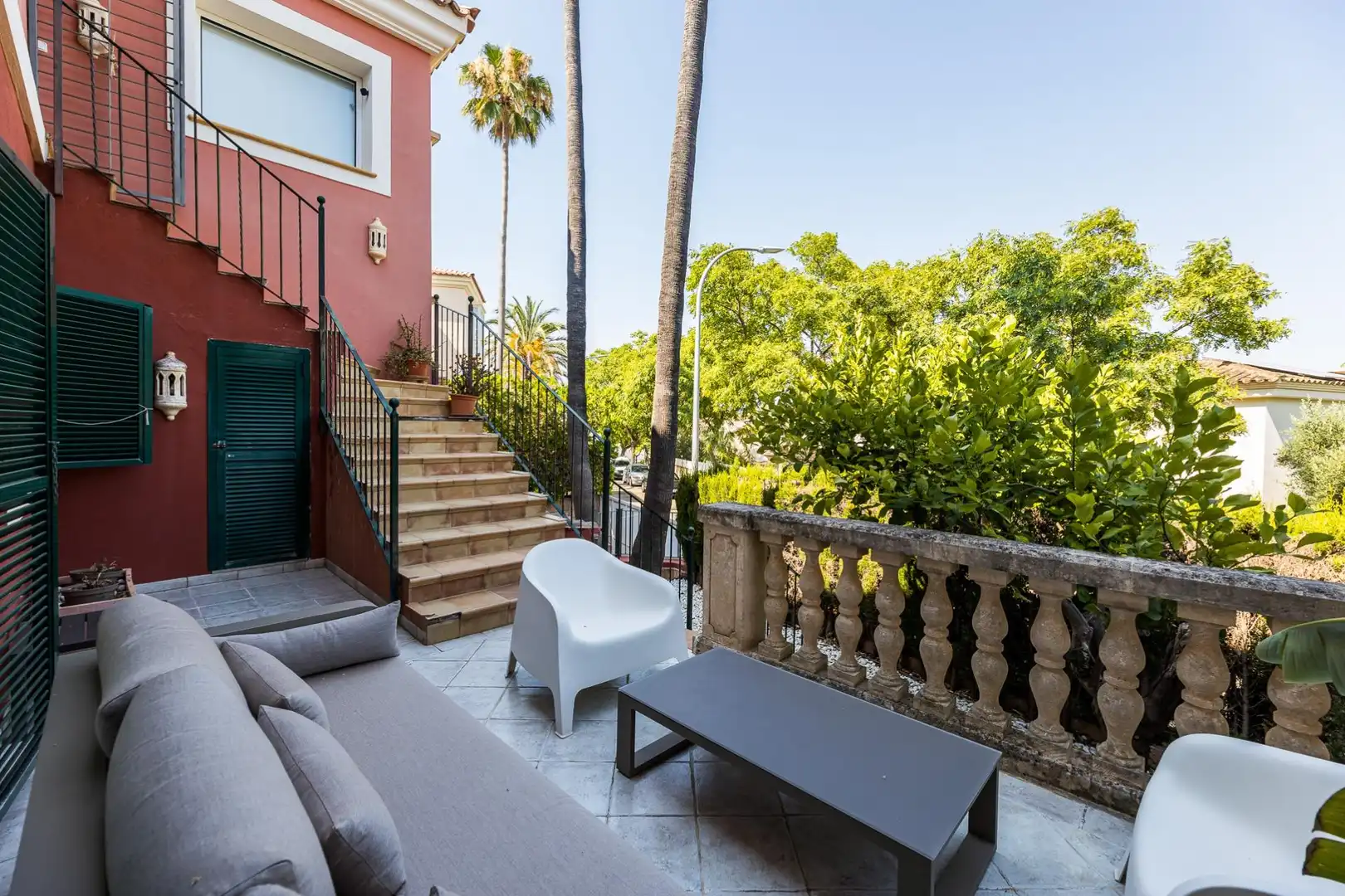Terrassa de Casa o xalet en venda en  Palma de Mallorca amb Aire condicionat i Jardí privat