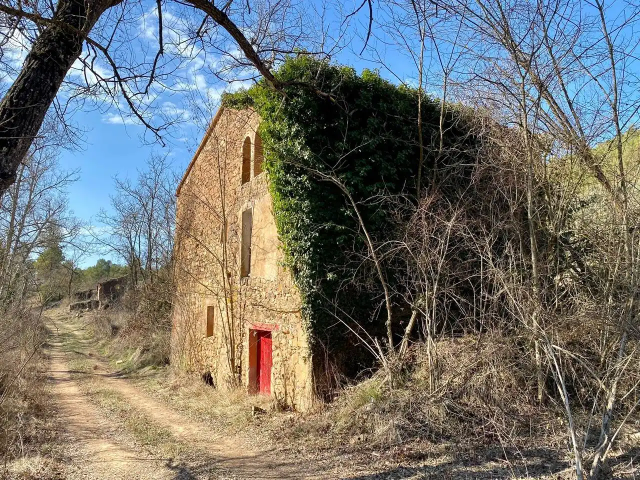 Vista exterior de Finca rústica en venta en La Baronia de Rialb con Jardín privado