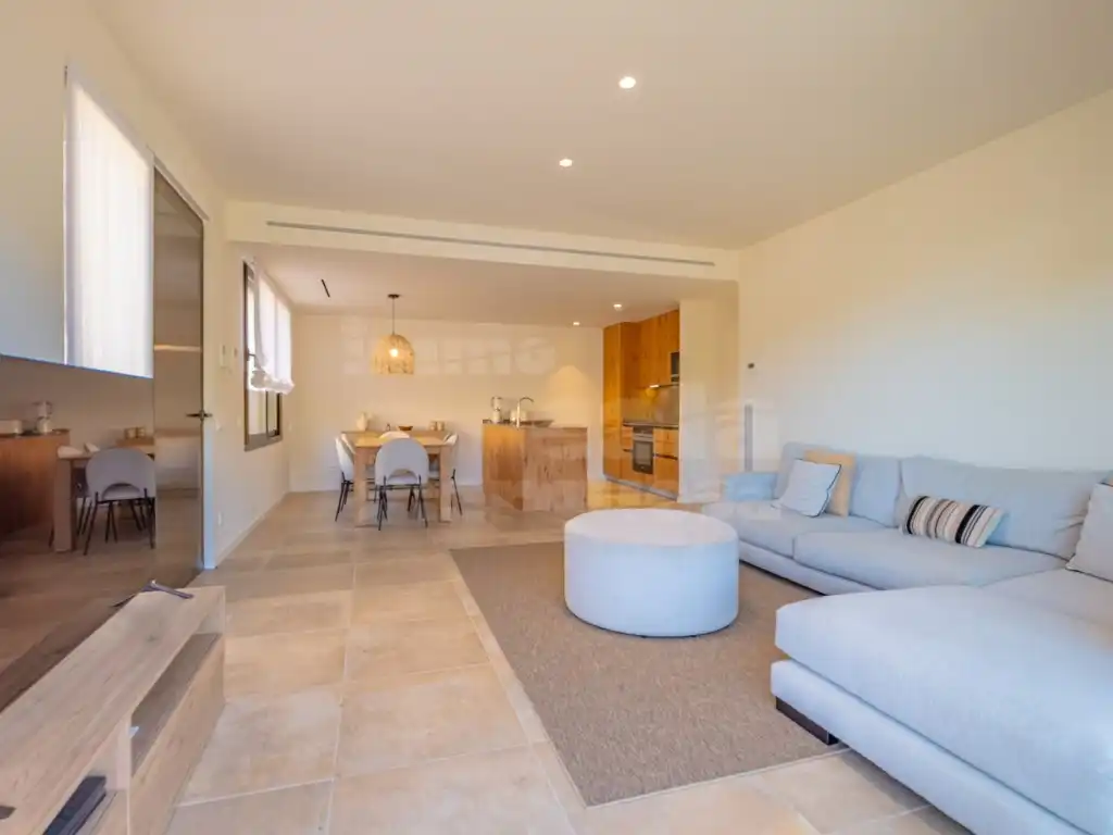 Sala de estar de Apartamento de alquiler en Begur