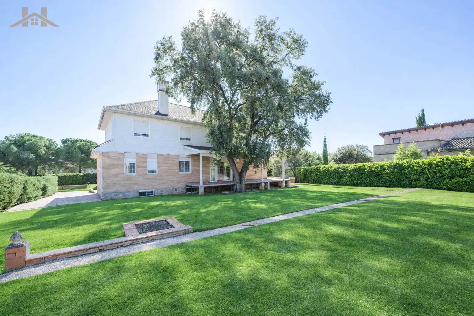 Vista exterior de Casa o chalet en venta en Brunete con Calefacción