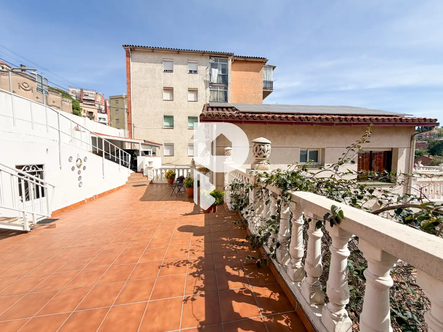 Terrassa de Casa o xalet en venda en El Papiol amb Aire condicionat, Calefacció i Jardí privat