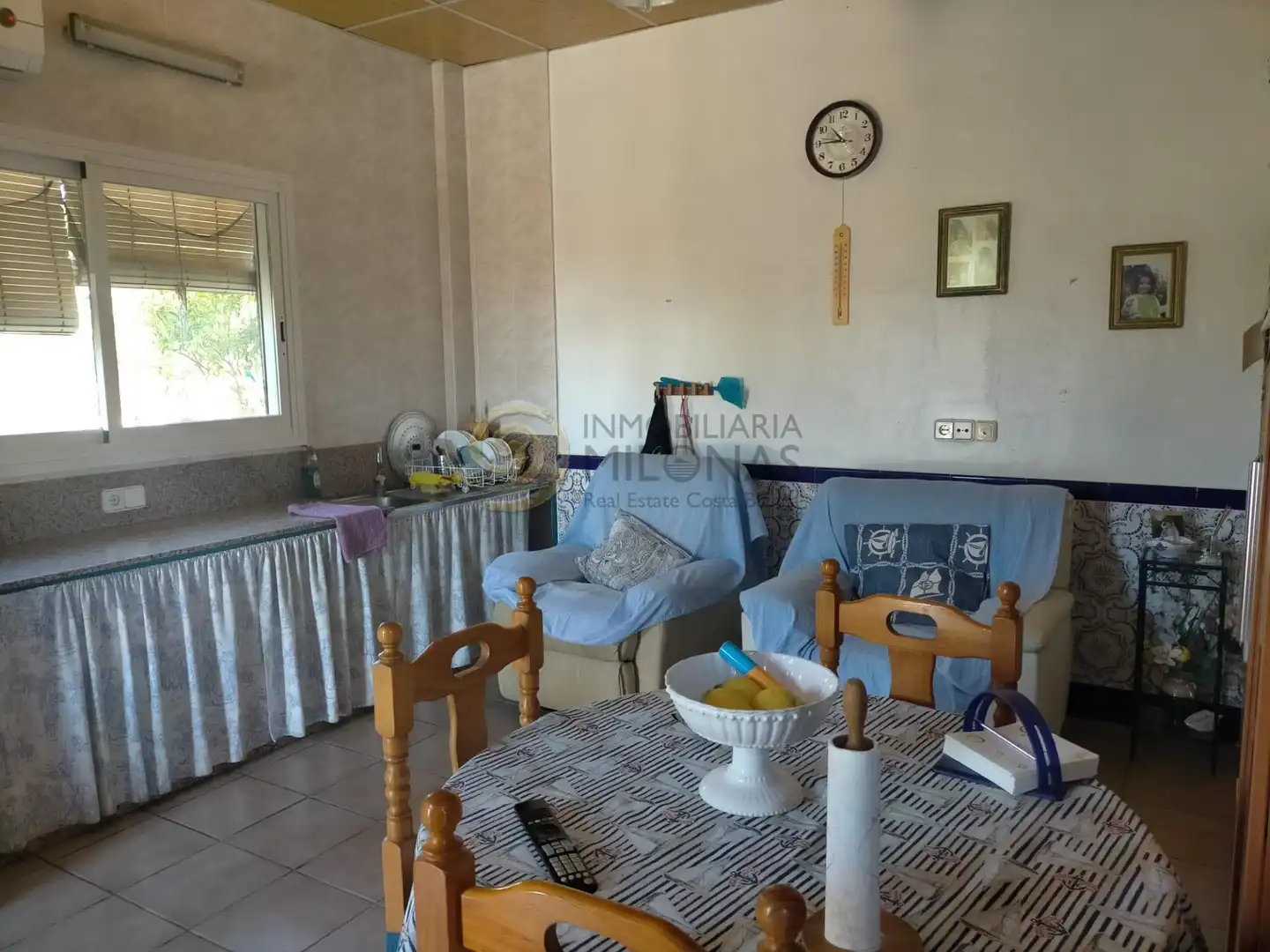 Cuina de Casa o xalet en venda en Benidorm amb Jardí privat, Terrassa i Traster