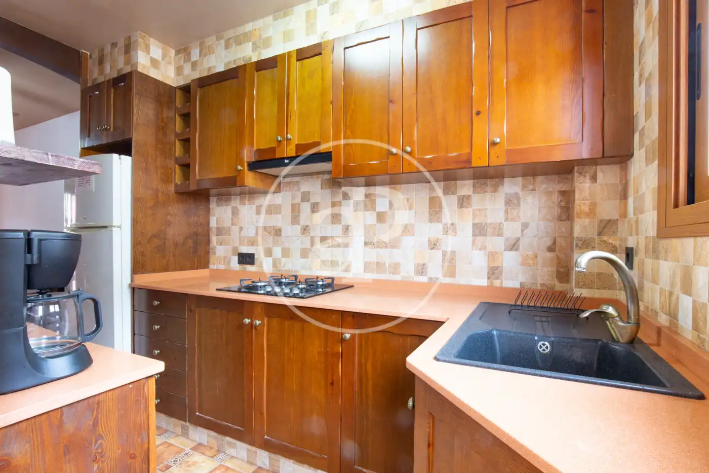 Cocina de Casa adosada en venta en Benicasim / Benicàssim con Aire acondicionado, Calefacción y Jardín privado