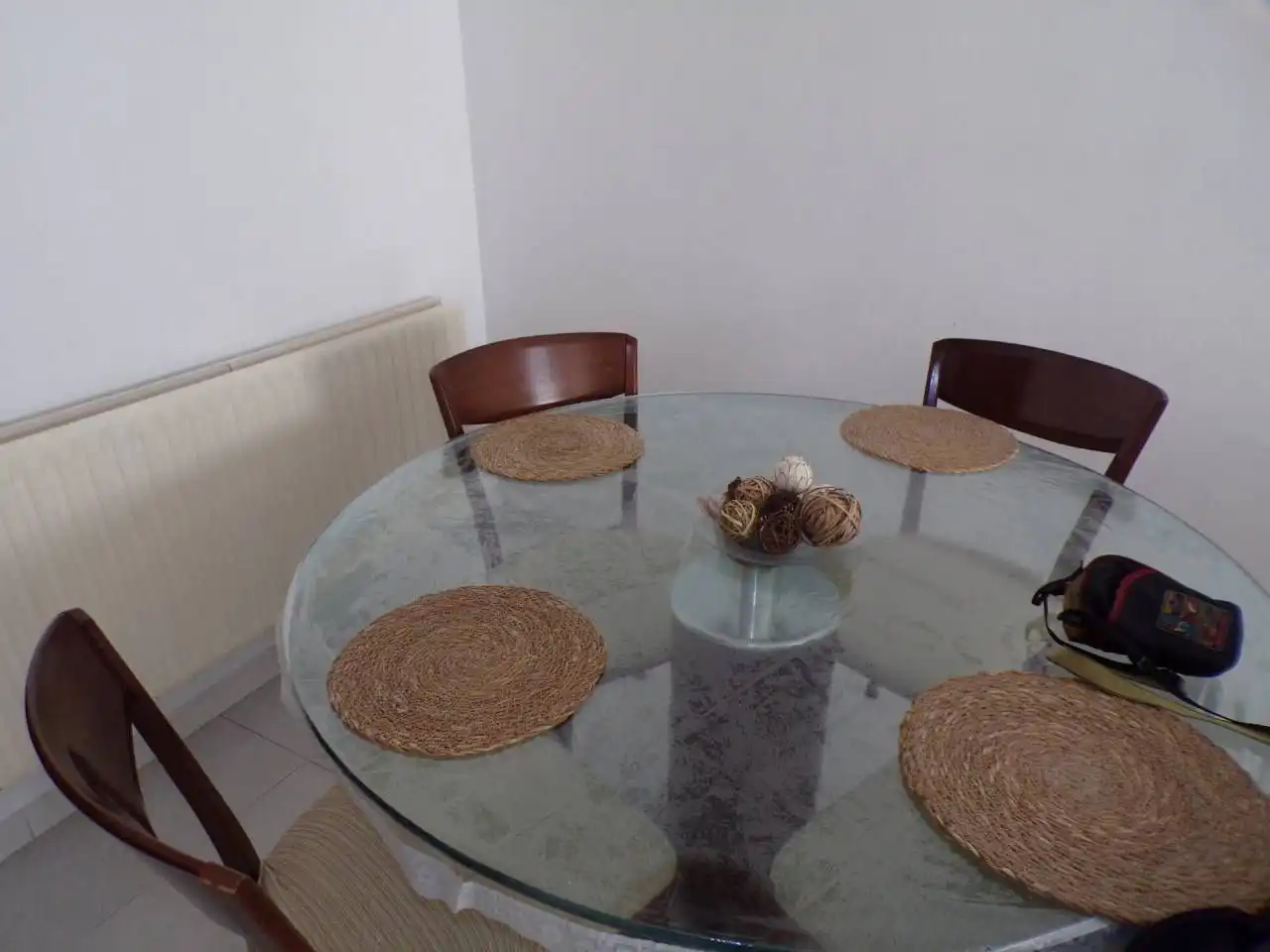 Dining room of Flat for sale in Figueres  with Terrace and Furnished