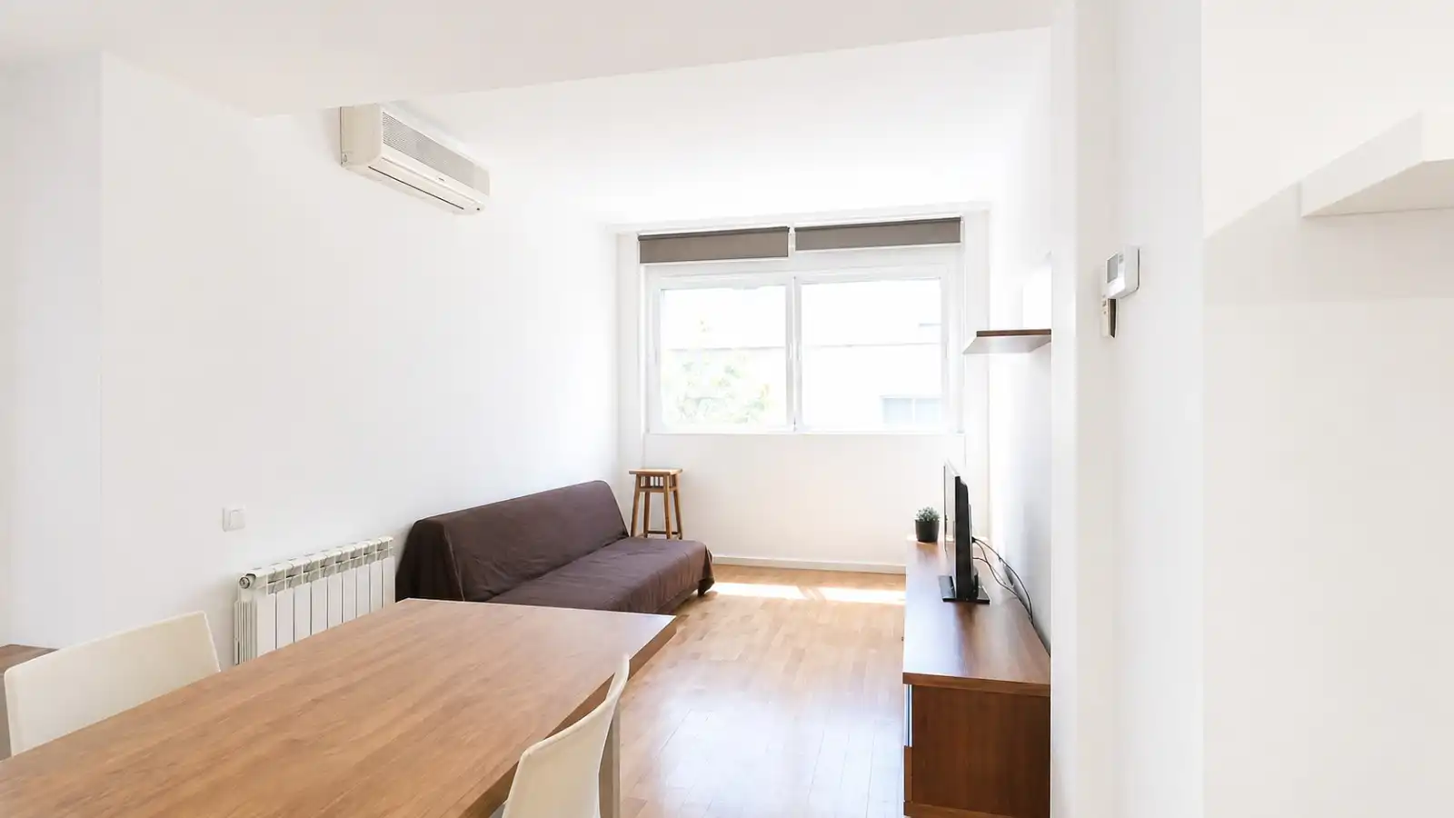 Sala de estar de Piso en venta en Sabadell con Aire acondicionado, Calefacción y Parquet