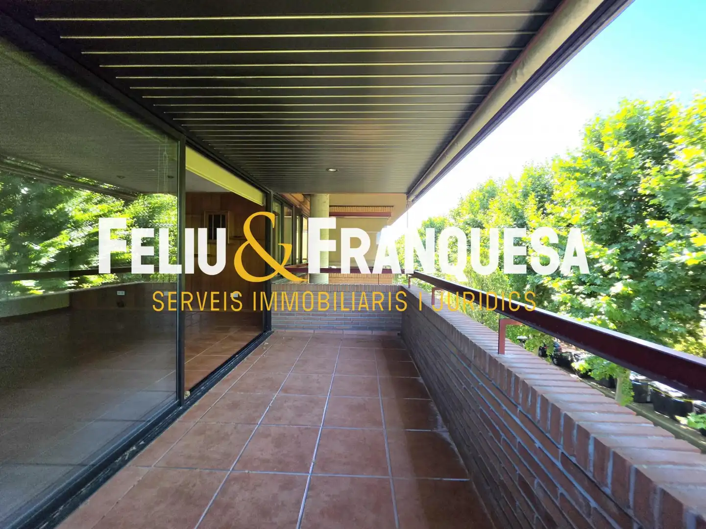 Terrasse von Dachboden zum Verkauf in Sant Cugat del Vallès mit Heizung, Privatgarten und Terrasse