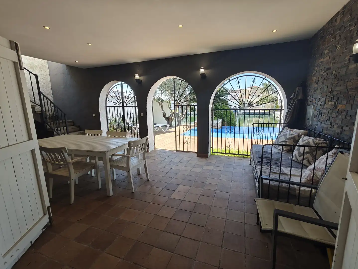 Jardí de Casa o xalet en venda en Empuriabrava