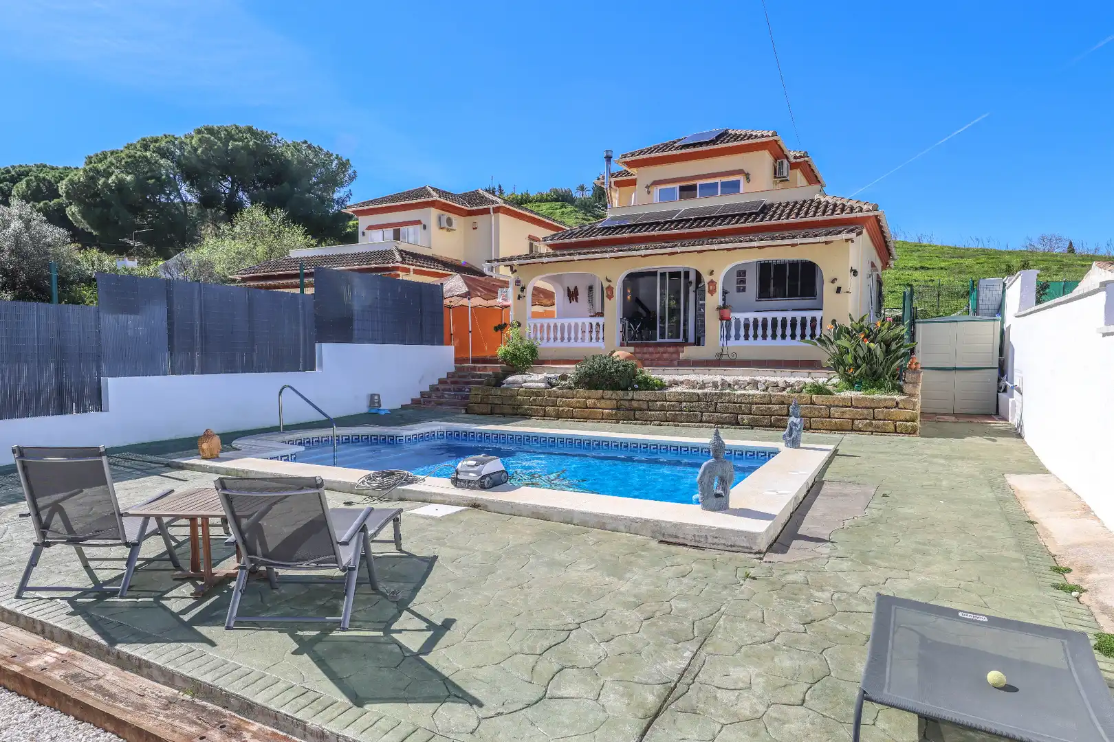 Exterior view of Houses for sale in Coín  with Private garden and Swimming Pool