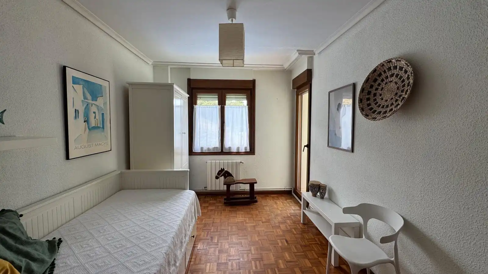 Bedroom of Flat for sale in Suances  with Heating, Parquet flooring and Terrace