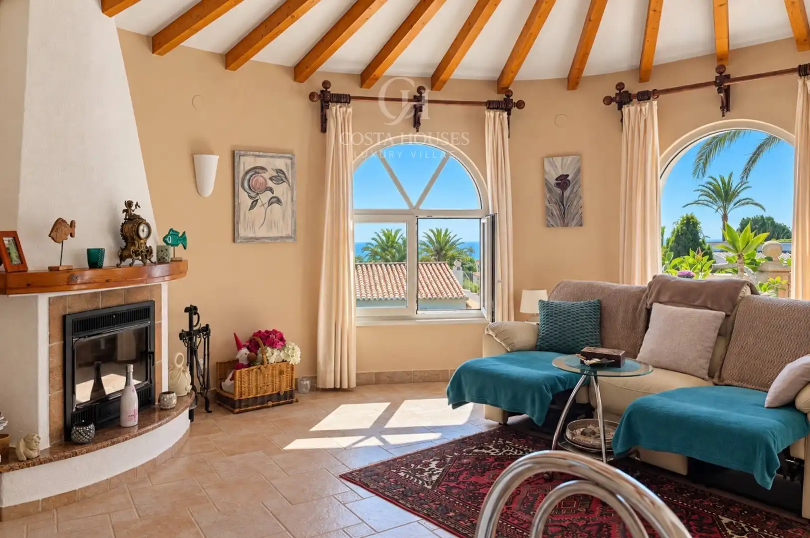 Sala d'estar de Casa o xalet en venda en Portichol - Balcón al Mar