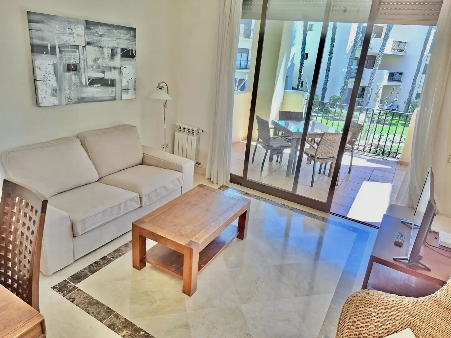 Sala de estar de Piso en venta en San Javier con Aire acondicionado, Jardín privado y Terraza