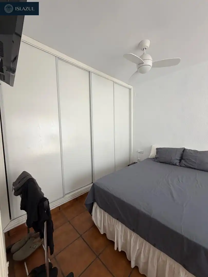 Schlafzimmer von Maisonette zum Verkauf in Islantilla mit Klimaanlage, Heizung und Privatgarten