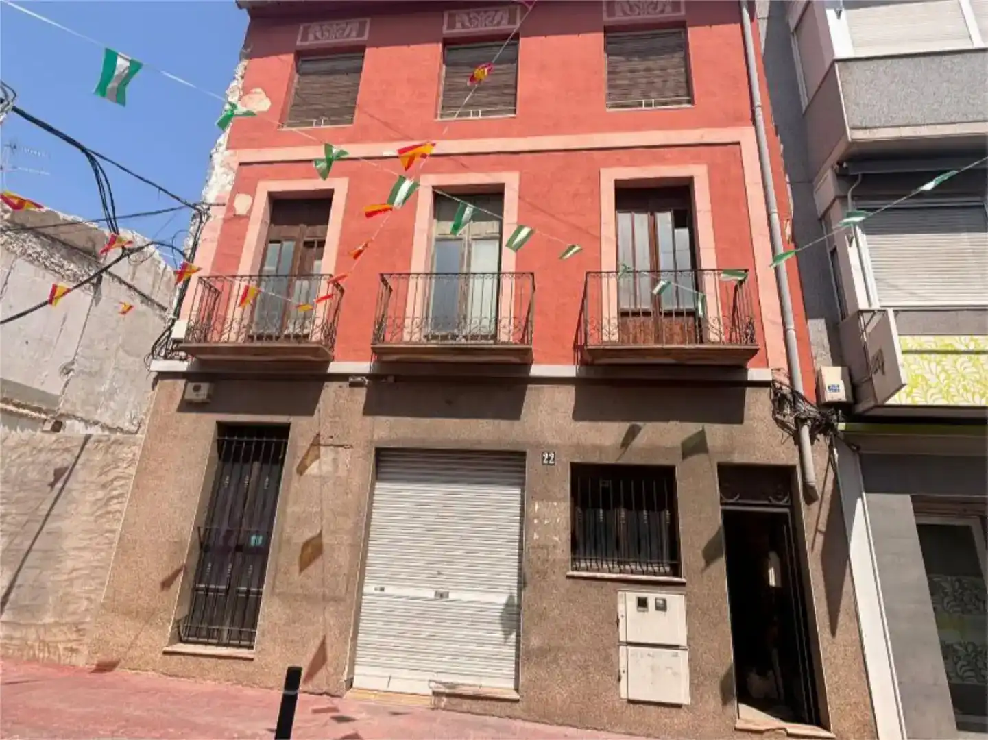 Vista exterior de Casa adosada en venta en Novelda, Alicante