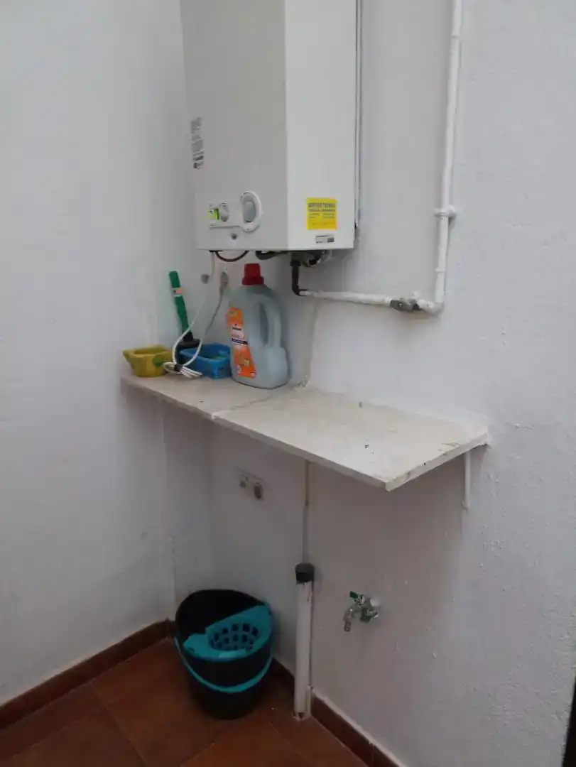 Terrasse von Maisonette zur Miete in Valencia mit Klimaanlage, Abstellraum und Möbliert