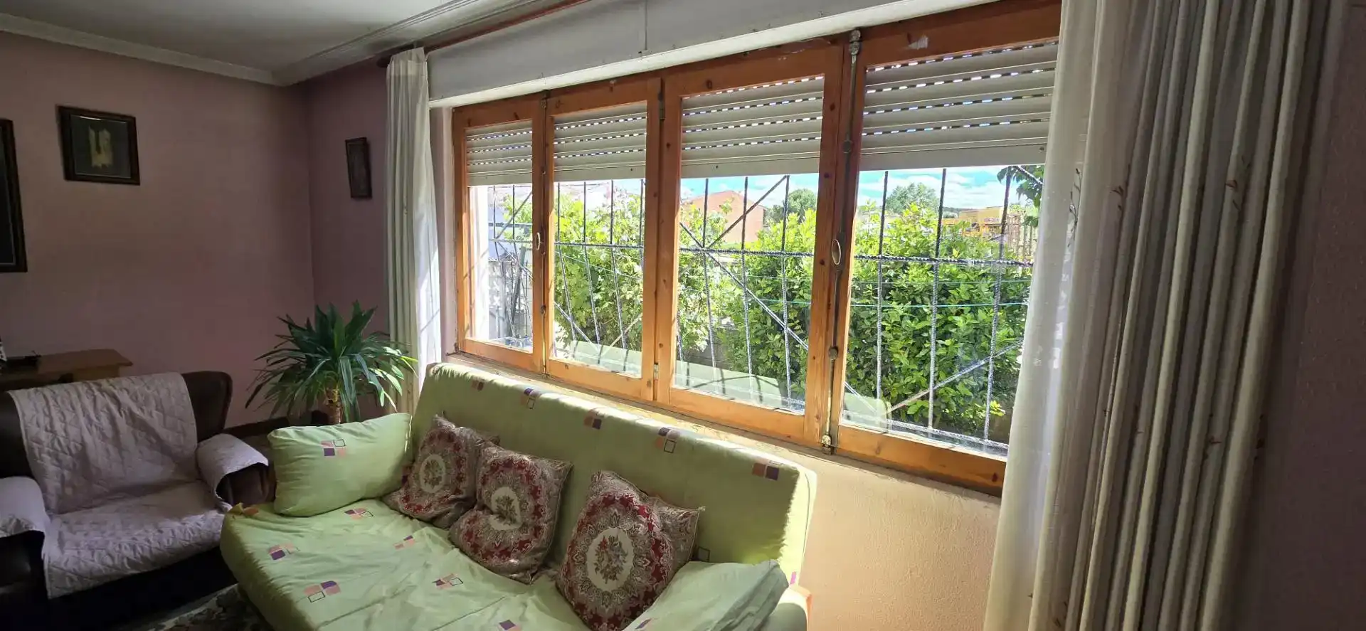 Terrassa de Casa o xalet en venda en Herrera de Pisuerga amb Jardí privat, Moblat i Forn