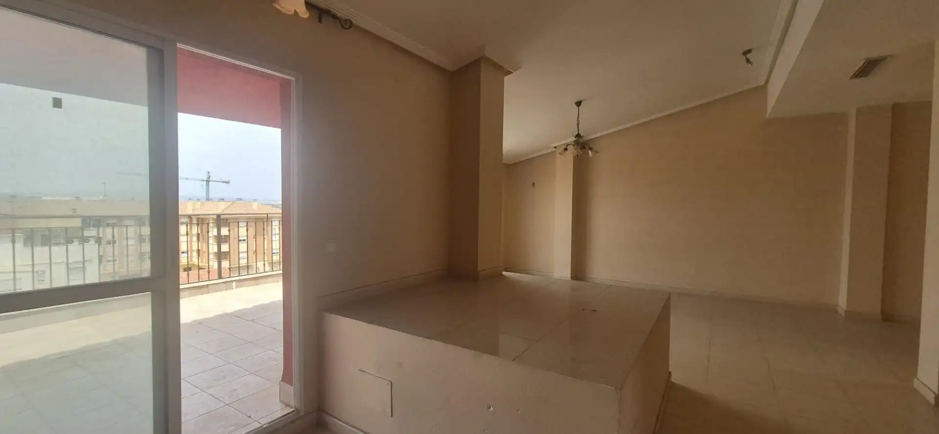 Sala de estar de Ático en venta en Murcia