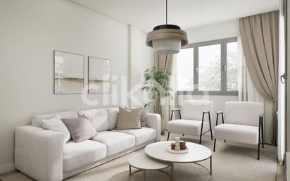 Living room of Flat for sale in  Barcelona Capital  with Air Conditioner, Heating and Terrace