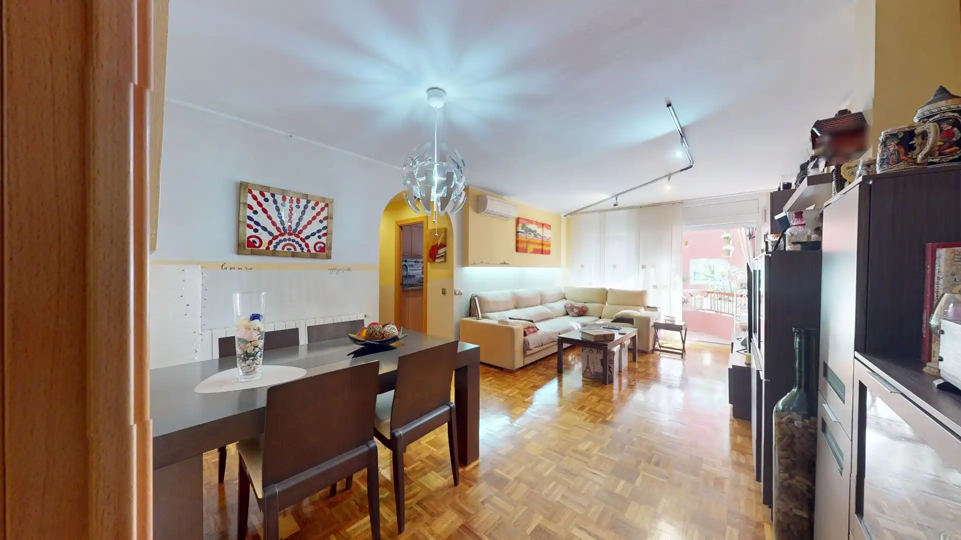 Sala de estar de Piso en venta en Girona con Aire acondicionado, Calefacción y Terraza