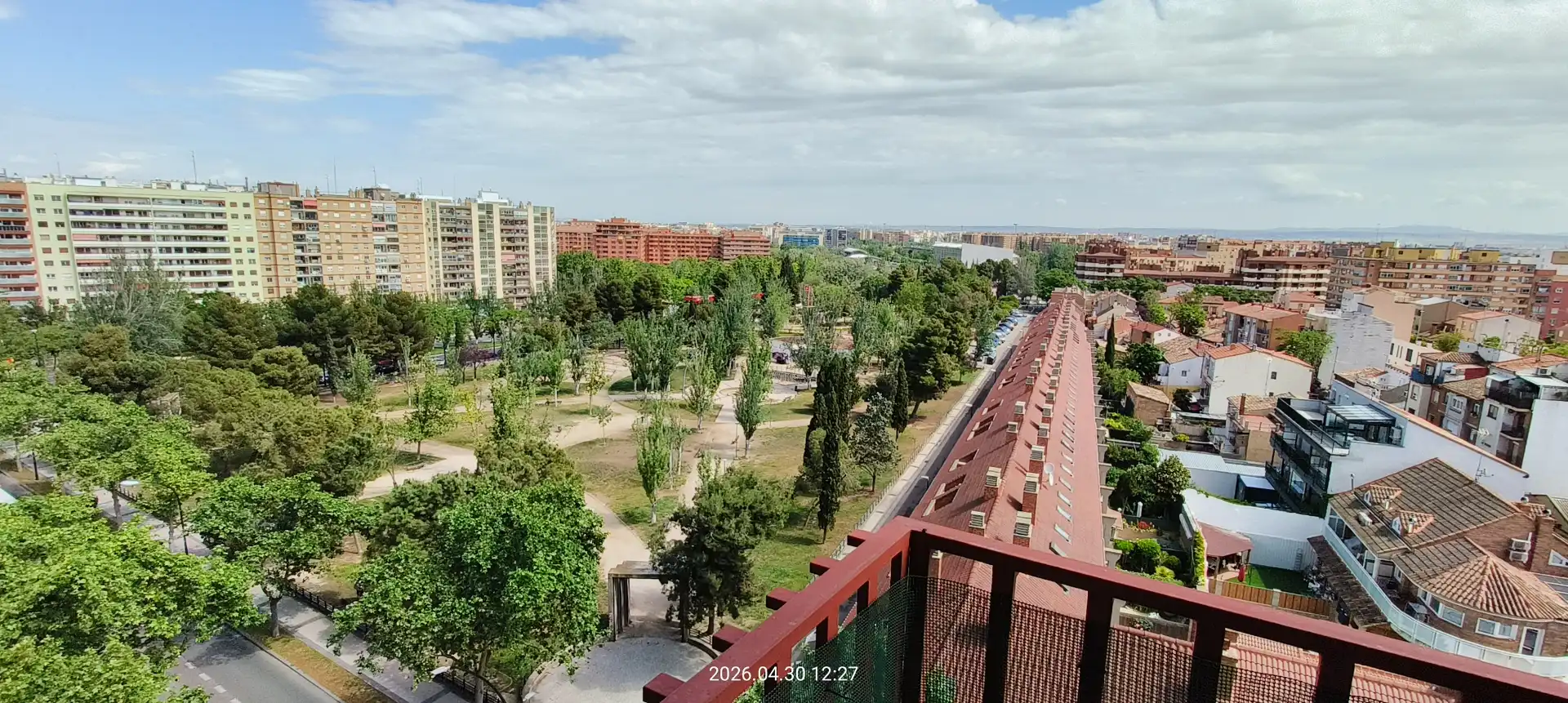 Vista exterior de Piso en venta en Zaragoza con Aire acondicionado, Calefacción y Parquet
