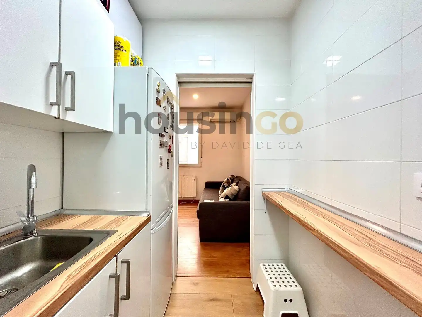Küche von Wohnung zur Miete in Madrid mit Klimaanlage, Heizung und Möbliert