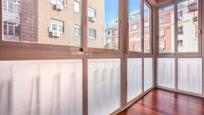 Balcony of Flat to rent in  Madrid Capital  with Air Conditioner, Heating and Parquet flooring