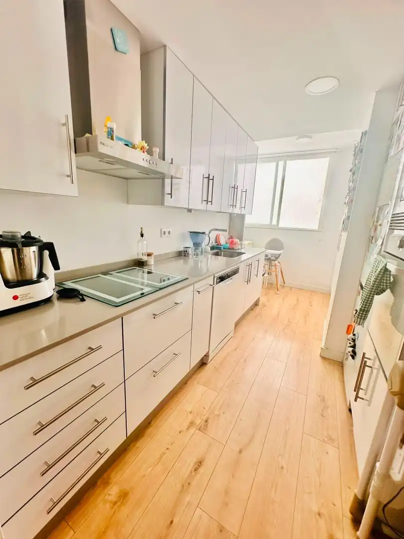 Cocina de Piso en venta en Málaga con Aire acondicionado, Jardín privado y Parquet